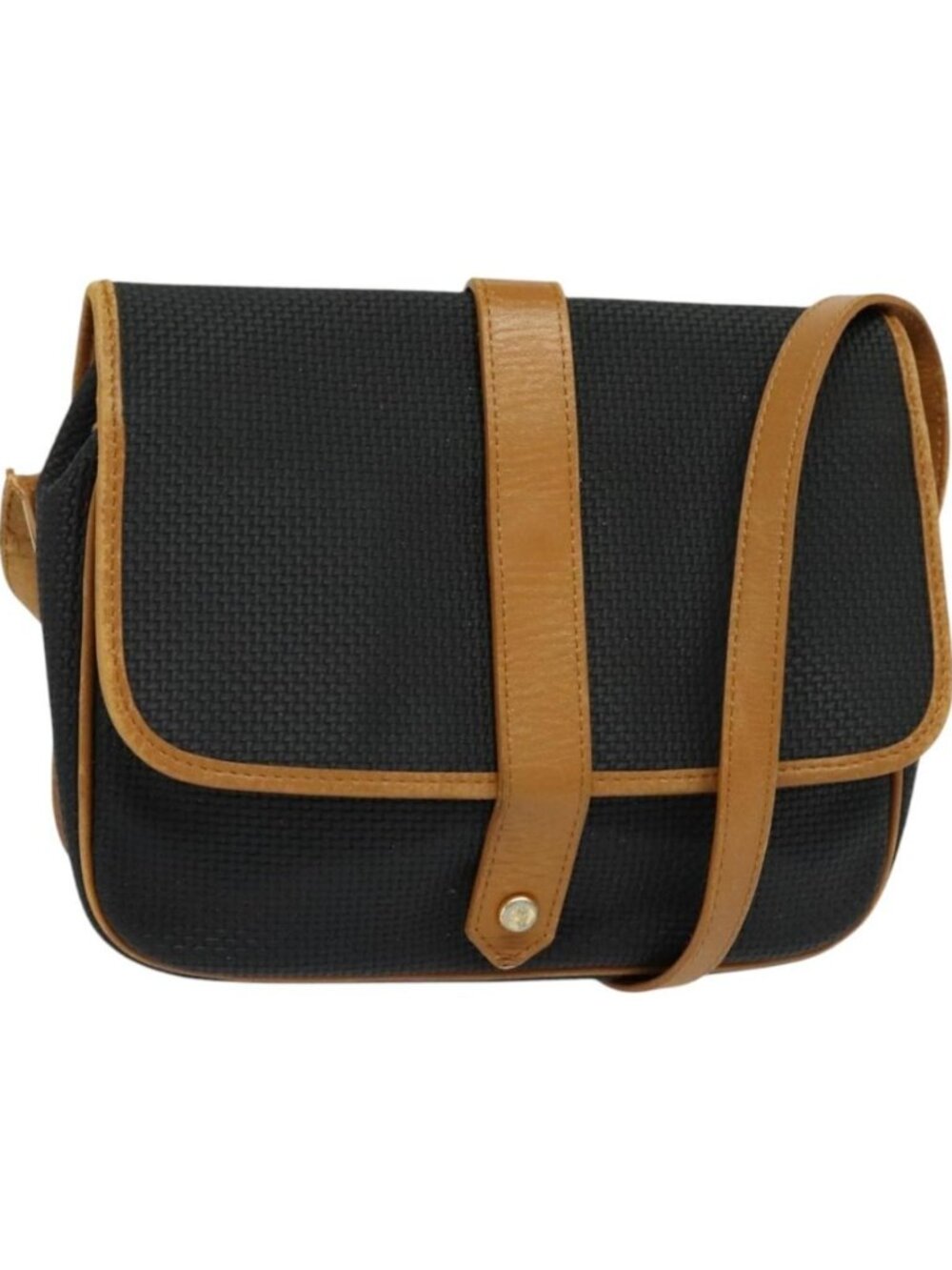 SAINT LAURENT Shoulder Bag PVC Black